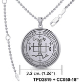 Sigil of the Archangel Gabriel Sterling Silver Pendant TPD2819 - Jewelry