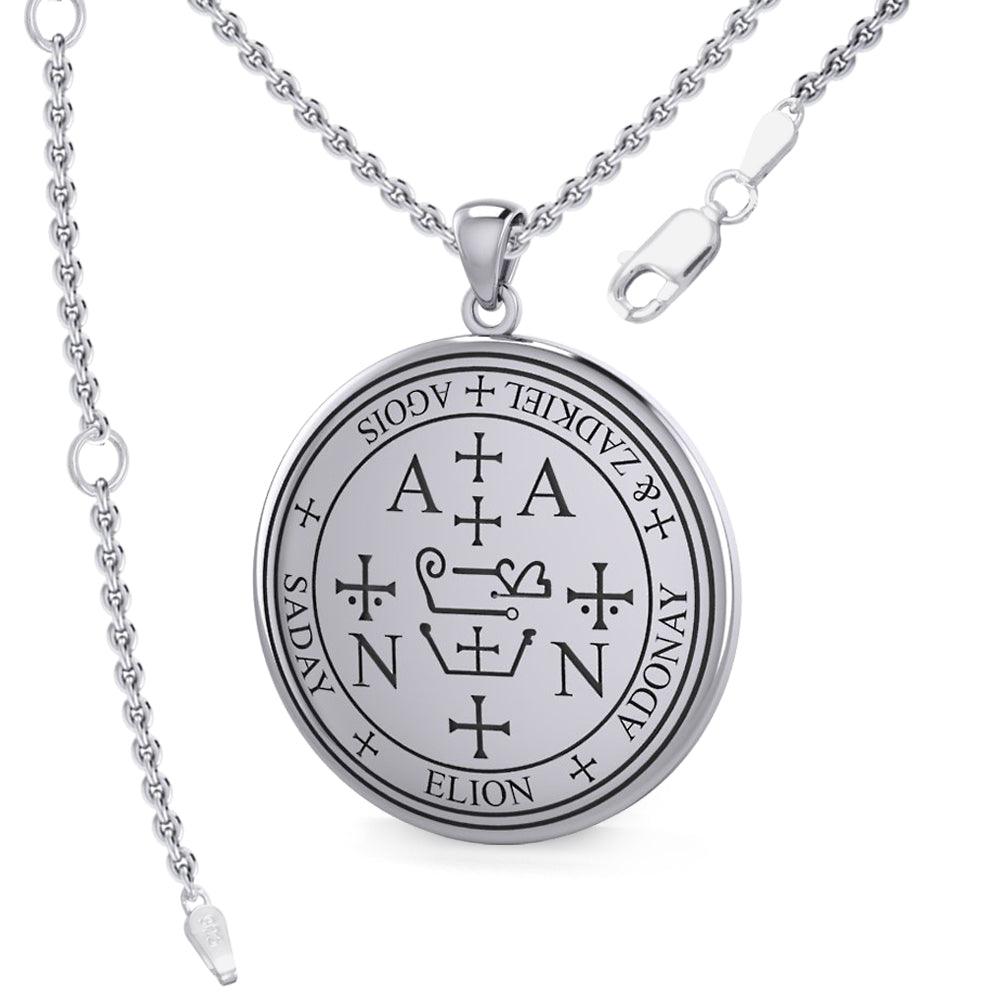 Sigil of the Archangel Zadkiel Sterling Silver Pendant TPD2821 - Jewelry