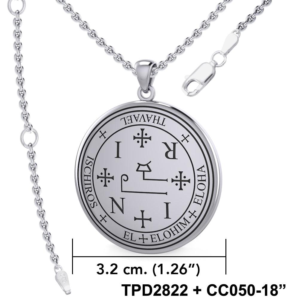Sigil of the Archangel Thavael Sterling Silver Pendant TPD2822 - Jewelry