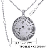Sigil of the Archangel Thavael Sterling Silver Pendant TPD2822 - Jewelry