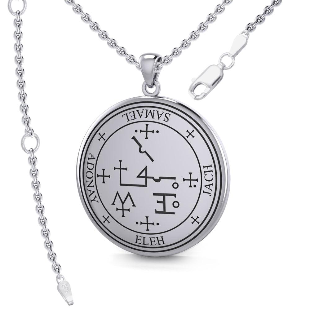 Sigil of the Archangel Samael Sterling Silver Pendant TPD2823 - Jewelry