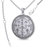 Sigil of the Archangel Uriel Sterling Silver Pendant TPD2824
