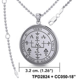 Sigil of the Archangel Uriel Sterling Silver Pendant TPD2824 - Jewelry