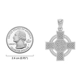 Celtic Cross Solid Gold Pendant GPD6018