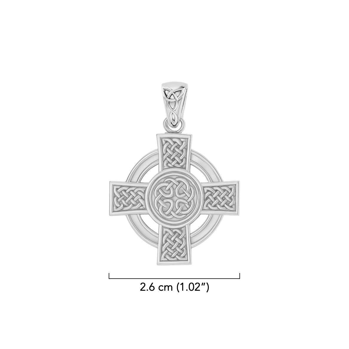 Celtic Cross Solid Gold Pendant GPD6018