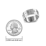 Steve Miller Inanna or Ishtar Goddess White Gold Spinner Ring WRI2159 - Jewelry