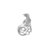 Honor The Flying Phoenix ~ Solid Gold Ring GRI2583