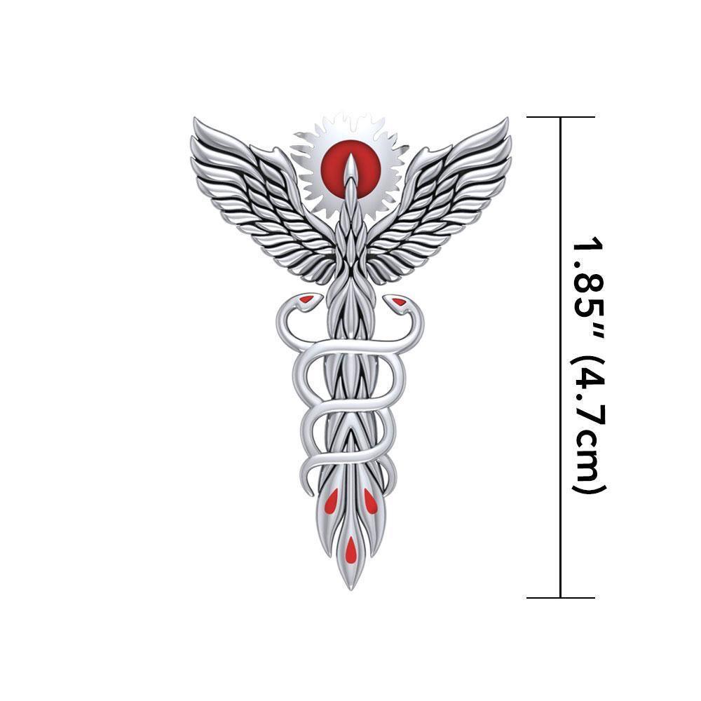 Phoenix Fire Dance Pendant TP3197 - Jewelry