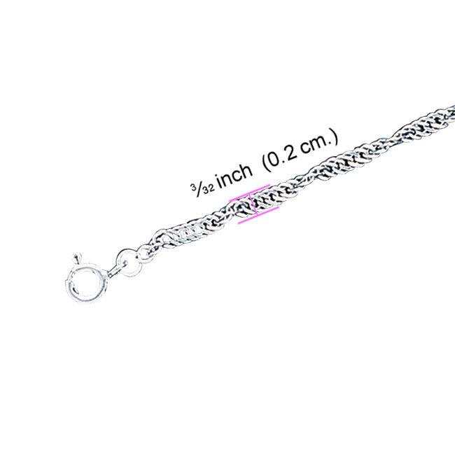 Singapore Sterling Silver Chain CH2350 - Jewelry