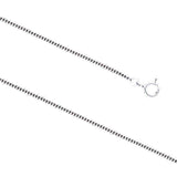 Curb Sterling Silver Chain Small Version CH3100 - Jewelry