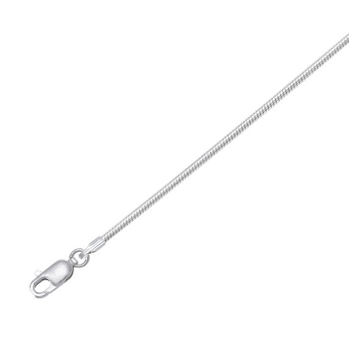 Snake Sterling Silver Chain CH3910 - Jewelry