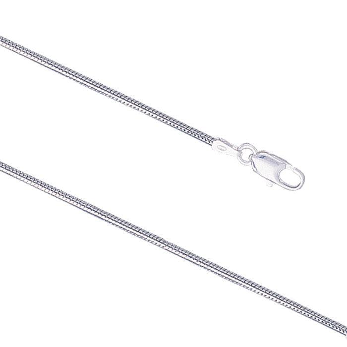 Snake Sterling Silver Chain CH3930 - Jewelry