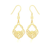 Celtic Knot Solid Gold Earrings GER1901