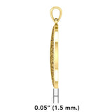 Experience Divine Guidance: The Seven Archangels Solid Gold Pendant - GPD5154 | Embrace Heavenly Protection and Spiritual Connection - Jewelry