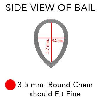 Unleash Your Inner Strength: Thor's Hammer Solid Gold Pendant - GPD864 | Embrace the Power of the Mighty Norse God - Jewelry