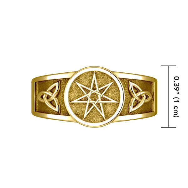 Elven Pentacle - a Ring of Magic and Enchantment Ring GTR3711