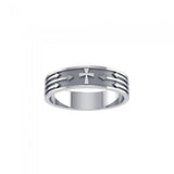 Cross and Arrows Sterling Silver Ring JR230 - Jewelry