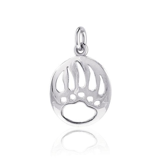 Bear Paw Silver Charm LP1271 - Jewelry