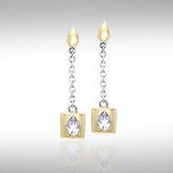 Blaque Square Earrings MER403 - Jewelry