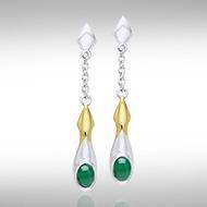 Blaque Pendant Earrings MER406 - Jewelry