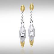 Blaque Pendant Earrings MER409 - Jewelry