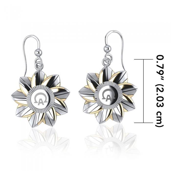 Alpha Omega Earrings MER513 - Jewelry