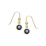 Star Spiritual Eye Earrings MER897 - Jewelry