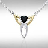 Blaque Triangle Necklace MNC096 - Jewelry