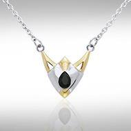 Blaque Triangle Necklace MNC097 - Jewelry
