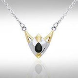 Blaque Triangle Necklace MNC097 - Jewelry