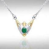 Blaque Triangle Necklace MNC097 - Jewelry
