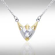 Blaque Triangle Necklace MNC097 - Jewelry