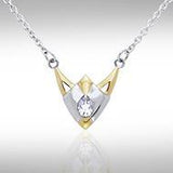 Blaque Triangle Necklace MNC097 - Jewelry