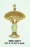 Modern Tree of Life Pendant MPD3877 - Jewelry