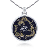 Chinese Fish Feng Shui Pendant MPD3753 - Jewelry