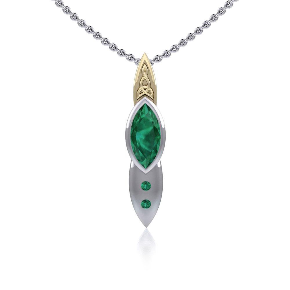 Celtic Knotwork Silver Pendant MPD700 - Jewelry