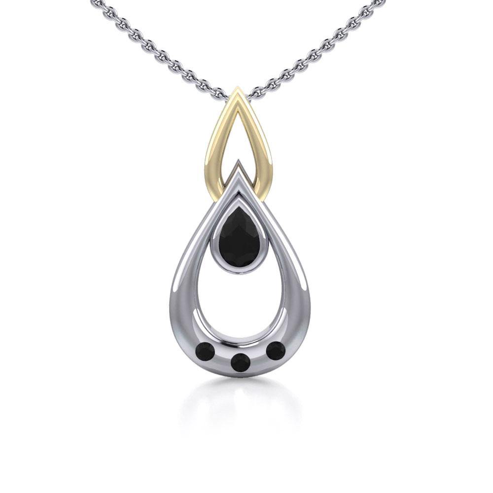 Blaque Teardrop Pendant MPD794 - Jewelry