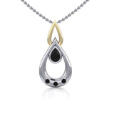 Blaque Teardrop Pendant MPD794 - Jewelry