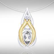 Blaque Teardrop Pendant MPD804 - Jewelry