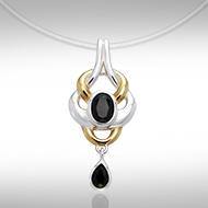 Blaque Interwoven Pendant MPD816 - Jewelry