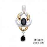 Blaque Interwoven Pendant MPD816 - Jewelry