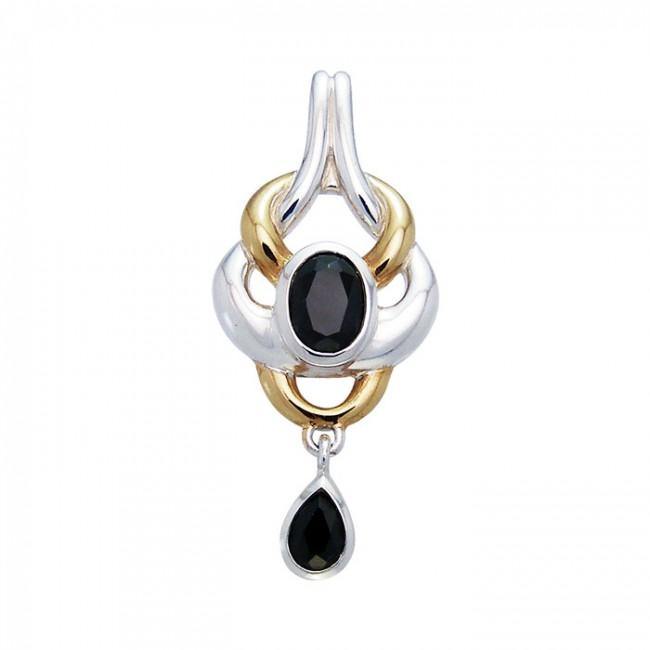 Blaque Interwoven Pendant MPD816 - Jewelry