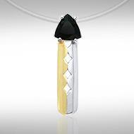 Blaque Triple Diamond Pendant MPD837 - Jewelry