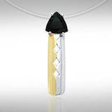 Blaque Triple Diamond Pendant MPD837 - Jewelry