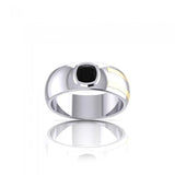 Blaque Rectangle Solitare Ring MRI478 - Jewelry