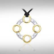 Blaque Contemporary Necklace Set MSE126 - Jewelry