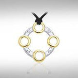 Blaque Contemporary Necklace Set MSE126 - Jewelry