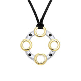 Blaque Contemporary Necklace Set MSE126 - Jewelry