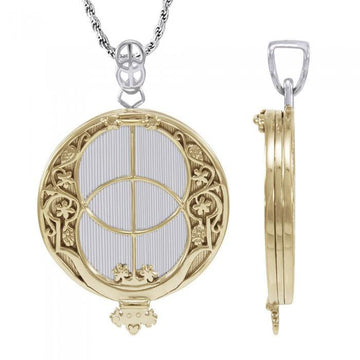 Chalice Well Necklace MSE457 - Jewelry