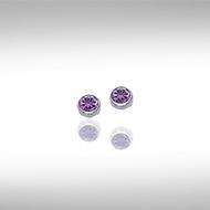 Yin Yang Silver Post Earrings NE016 - Jewelry